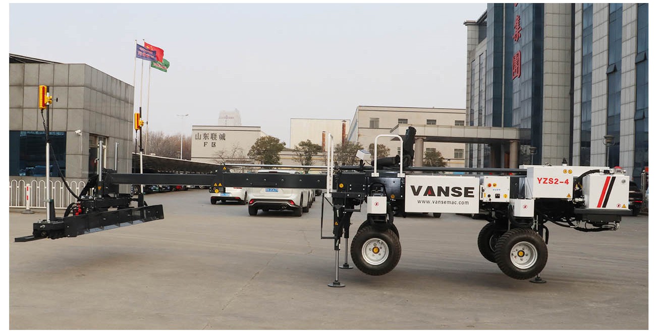concrete laser leveling machine road floor leveling machine