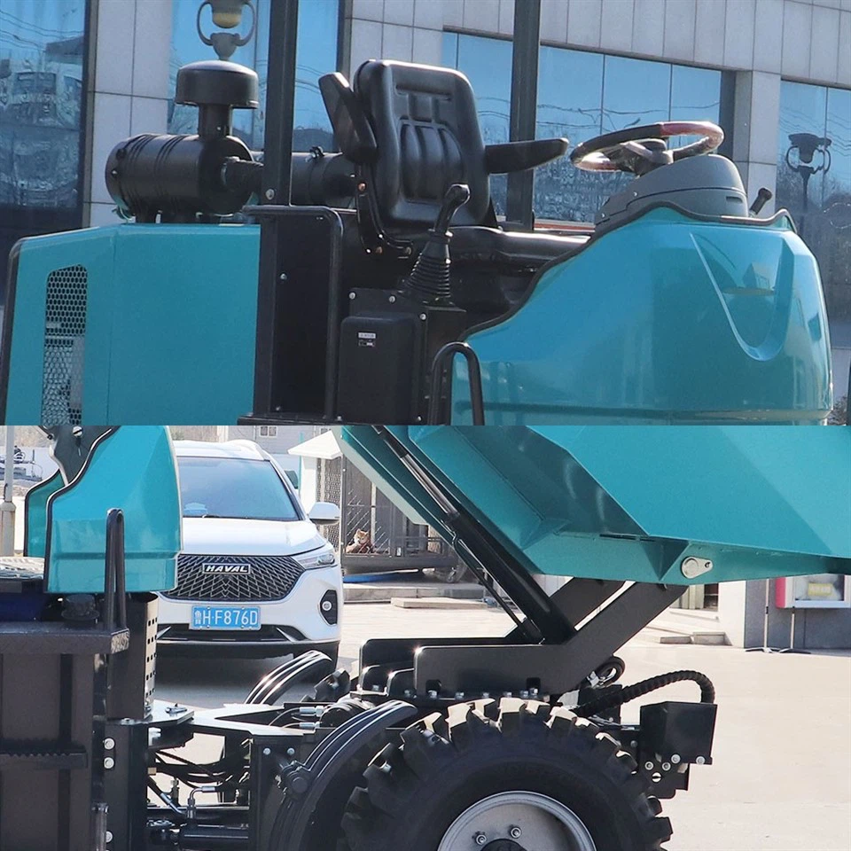 gasoline mini track dumper