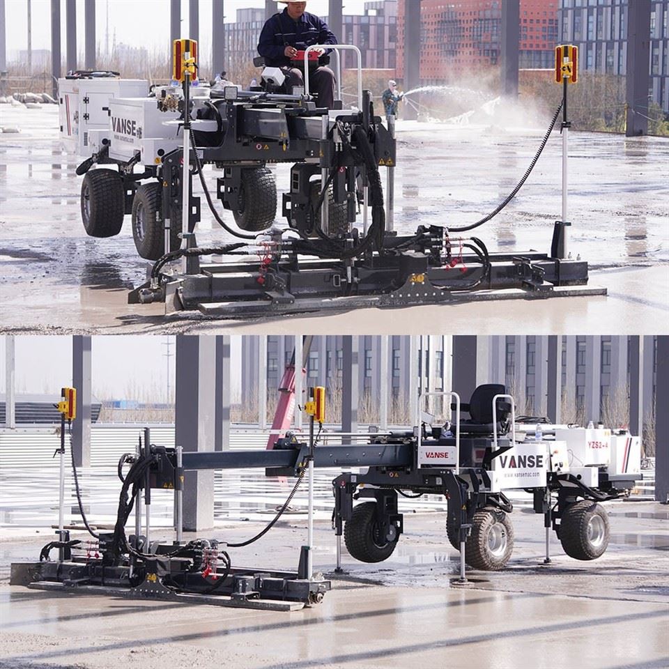 concrete paving leveling machine